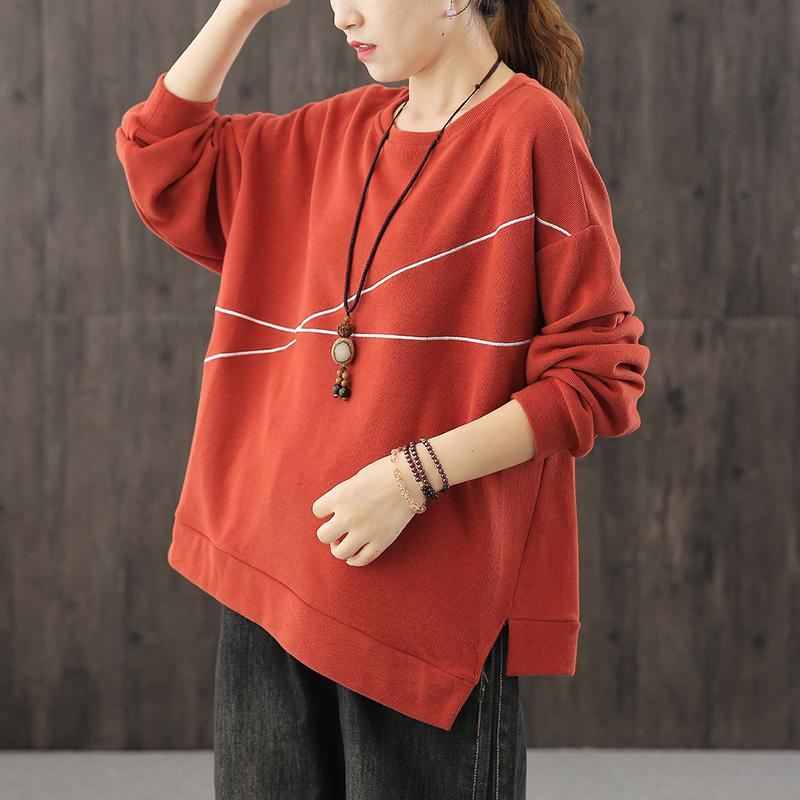 Nieregularna Bluza Damska Oversize