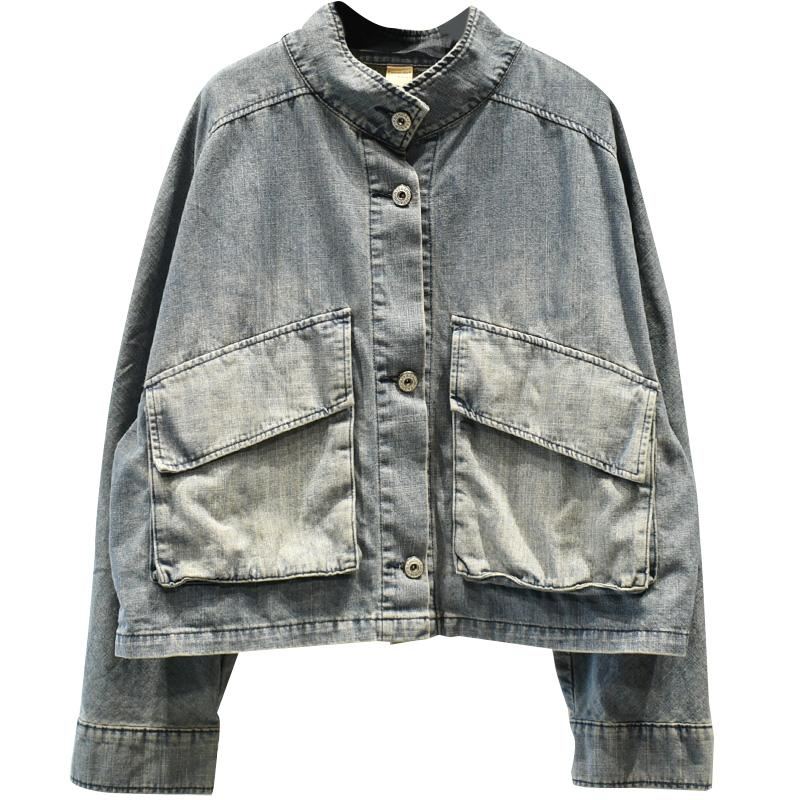 Płaszcz Harajuku Retro Denim Cardigan