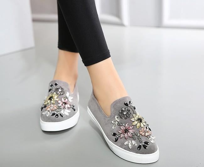 Pojedyncze Buty Totem Crystal Loafers